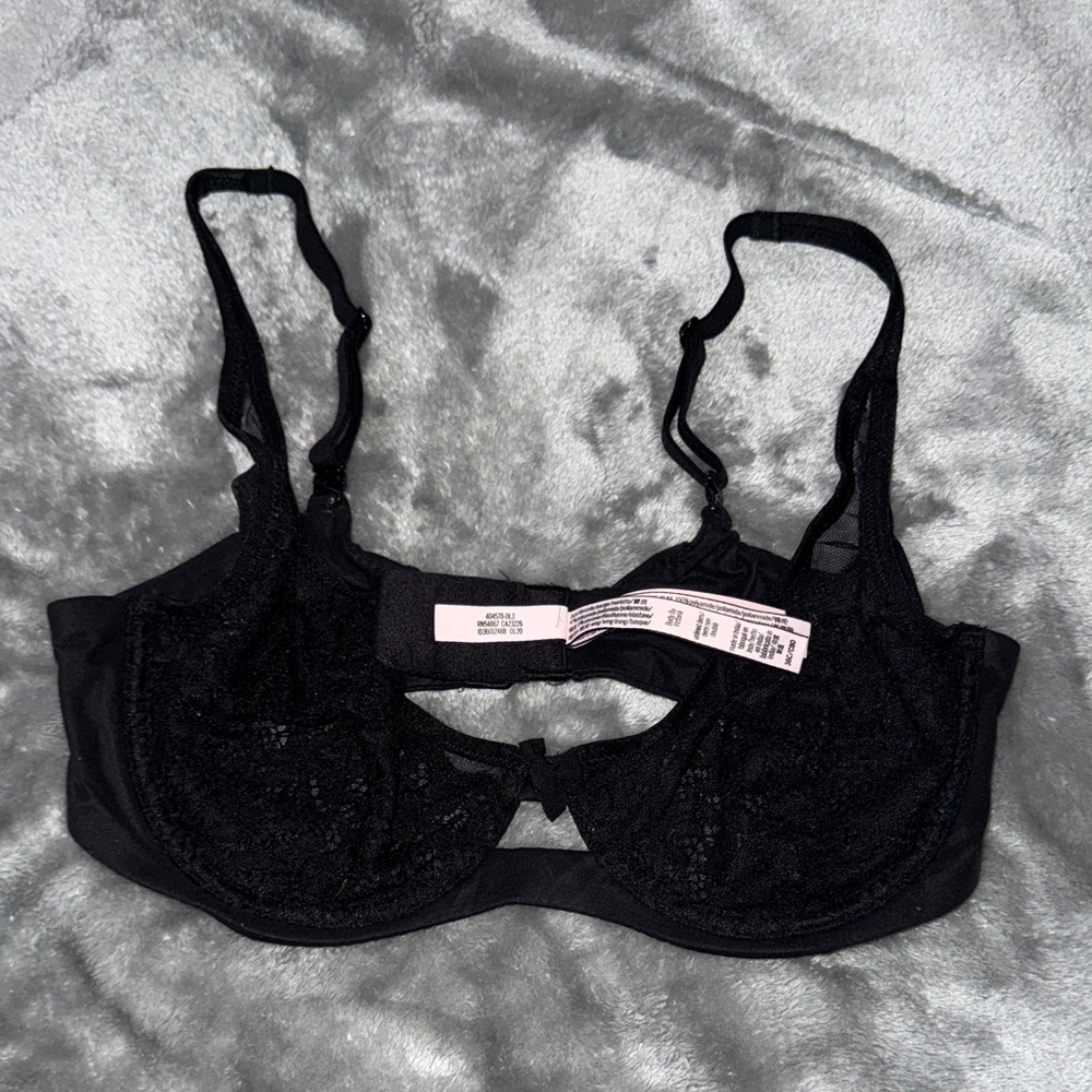 Victoria's Secret Black Lace Bra